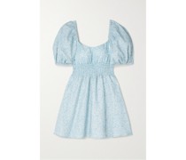 + Net Sustain Minikleid aus Leinen