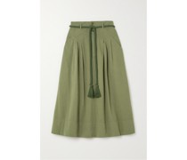 The Field Midirock aus Baumwoll-twill