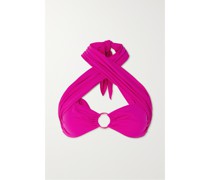 Toghzan Neckholder-bikini-oberteil aus Stretch-material