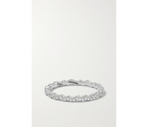 Eternity Ring aus 18 Karat Weiß mit Diamanten