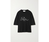 + Ritz Paris T-shirt aus Baumwoll-jersey