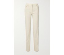 Hoch Sitzende Jeans mit Schmalem Bein