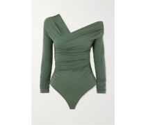 The Fonteyn Asymmetrischer Body aus Stretch-jersey