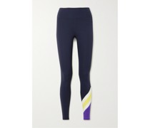 Verkürzte Leggings aus Stretch-ponte