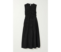 + Net Sustain Utopia Midikleid aus Recycelter Faille