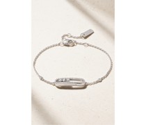 Baby Move Armband aus 18 Karat Weiß