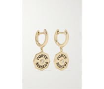 Wee Porte Bonheur Creolen aus 14 Karat