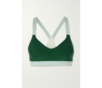 Southwest Larri Zweifarbiger Sport-bh aus Geripptem Stretch-material