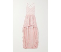 Clarisse Robe aus Seiden-georgette