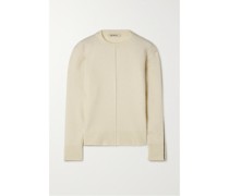 Pullover aus Einer Woll-kaschmirmischung