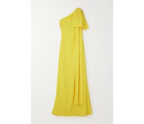 Gala Asymmetrische Robe aus Georgette