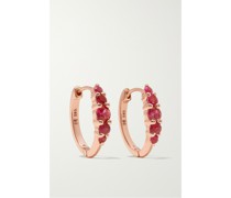 Rivulet Medium Creolen aus 18 Karat Roségold