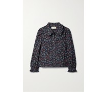The Pintuck Hemingway Bluse aus Baumwollcord