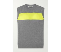 Heidi Gestreiftes Tanktop aus Merinowolle