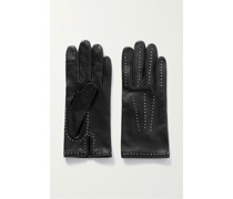 Lederhandschuhe mit Nieten