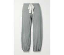 Heather Pyjama-hose aus Jersey aus einer Baumwollmischung