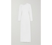 Londrina Midikleid aus Stretch-crêpe