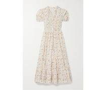 + Net Sustain Hathaway Midikleid aus Biobaumwoll-voile