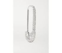 Safety Pin Einzelner Ohrring aus 18 Karat