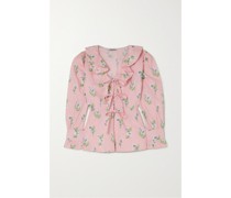 Nia Bluse aus Baumwollpopeline