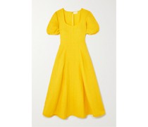 Nell Midikleid aus Leinen