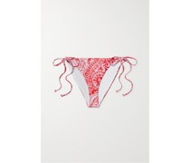 +net Sustain Lei Bedrucktes Bikini-höschen aus Recyceltem Material