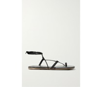 Jo Sandalen aus Veloursleder Und Leder