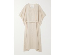 Akira Maxikleid aus Tencel™ mit Bindegürtel