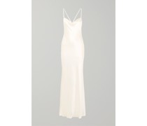 Whiteley Robe aus Seidensatin