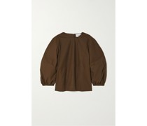 Bluse aus Baumwollpopeline