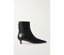 Zoe Ankle Boots mit Spitzer Kappe aus Leder