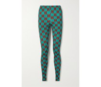 Leggings aus Bedrucktem Stretch-jersey