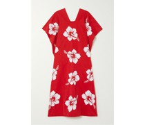 Huipil-kleid aus Baumwolle mit Stickereien