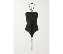 Neckholder-body aus Stretch-jersey