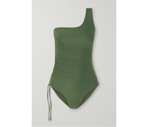 + Net Sustain Mota Uta Asymmetrischer Badeanzug aus Stretch-econyl®