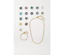 Forte Beads Moonbow Set aus Kette und Armband aus Lurex®