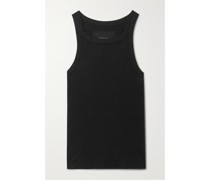 Jennifer Tanktop aus Geripptem Baumwoll-jersey