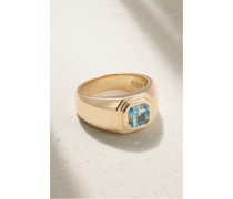 Ring aus 14 Karat  mit Topas