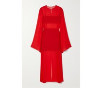 The Mia Maxikleid aus Seidenchiffon