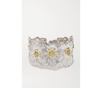 Armspange aus Sterling und Gold-vermeil