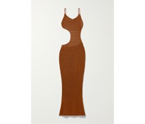 + Net Sustain Tiva Rückenfreies Maxikleid aus Häkelstrick aus Pima-baumwolle