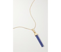 Kette aus 14 Karat  mit Lapislazuli