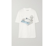 T-shirt aus Jersey aus einer Baumwollmischung