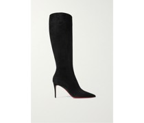 Kate Botta 85 Kniehohe Stiefel aus Veloursleder