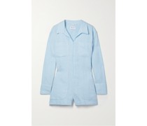Hotshot Playsuit aus Leinen