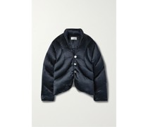 The Mira Daunenjacke aus Gestepptem Seidensatin