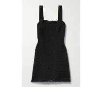 Kira Minikleid aus Gehäkelter Baumwolle