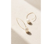 Small Ohrringe aus 14 Karat  mit Perlen