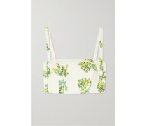 Judie Bustier aus Cloqué aus einer Baumwollmischung