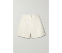 Brooklyn Shorts aus Stretch-denim